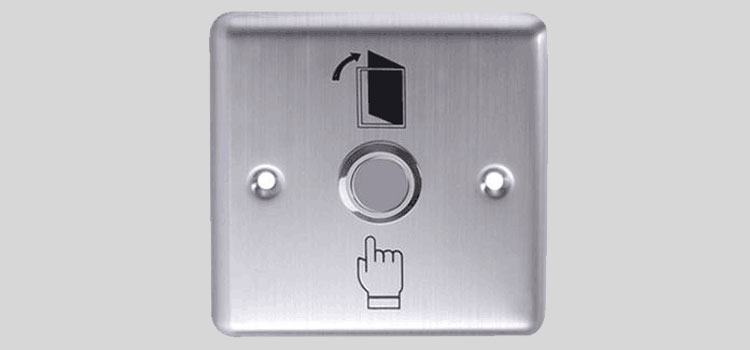 Hard Plastic Door Exit Button 