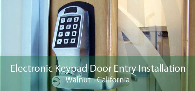 Electronic Keypad Door Entry Installation Walnut - California