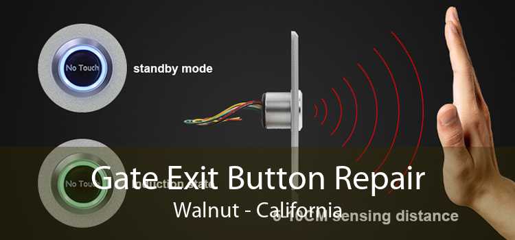 Gate Exit Button Repair Walnut - California