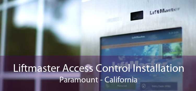Liftmaster Access Control Installation Paramount - California